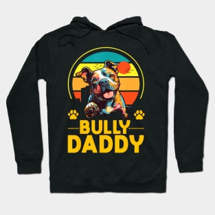 American Bully Daddy Proud Canine Dog Father Hoodie